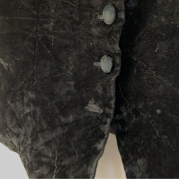 Vintage 1990s Velvet Vest Fariri by Joseph Ribkoff Size 8 - Picture 6 of 10